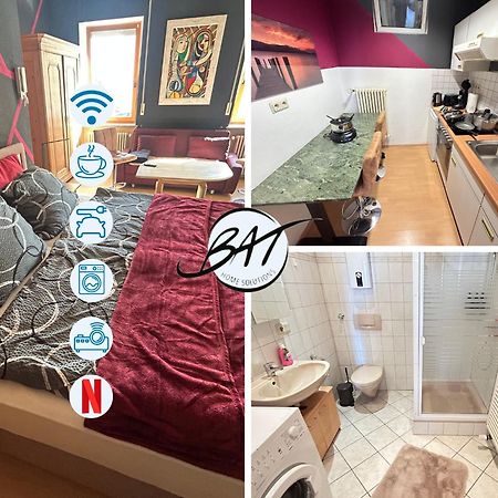 Zentrale Ferienwohnung Trier-Euren Mit Heimkino, Kueche, Wallbox & Kostenlose Fahrraeder Luaran gambar